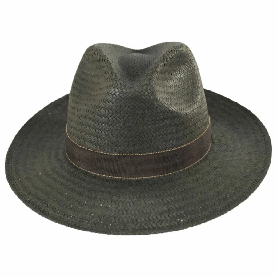 Bailey Rothney Raindura Straw Fedora Hat 3 Bailey Rothney Raindura Straw Fedora Hat