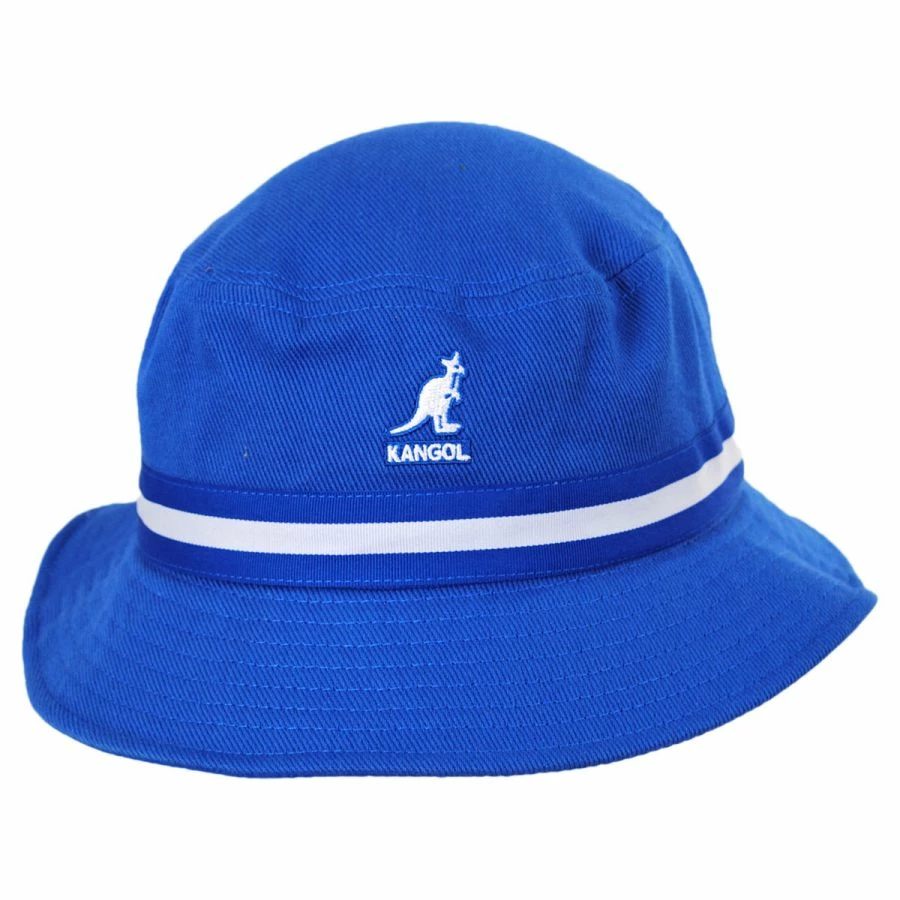 Kangol Stripe Lahinch Cotton Bucket Hat 5 Kangol Stripe Lahinch Cotton Bucket Hat - Image 3