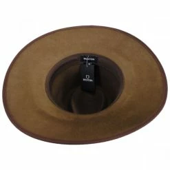 Brixton Hats Jo Wool Felt Rancher Fedora Hat - Toffee 7 Brixton Hats Jo Wool Felt Rancher Fedora Hat - Toffee -Brixton Hats Shop 400236