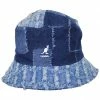 Kangol Patchwork Mashup Denim Cotton Bucket Hat