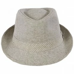Stetson Travis Cotton Trilby Fedora Hat