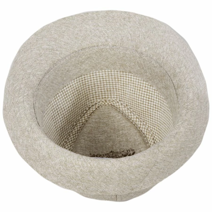 Stetson Travis Cotton Trilby Fedora Hat 5 Stetson Travis Cotton Trilby Fedora Hat - Image 3