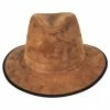 Stetson Chelan Suede Leather Safari Fedora Hat -Brixton Hats Shop 400823