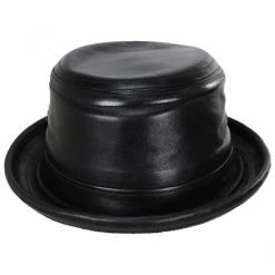 New York Hat Company Lambskin Leather Bucket Hat