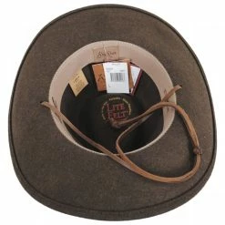 Bailey Morgan Crushable Wool LiteFelt Western Hat -Brixton Hats Shop 402659