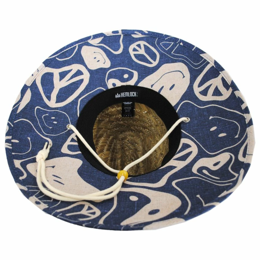 Hemlock Hat Co Harvey Straw Lifeguard Hat 5 Hemlock Hat Co Harvey Straw Lifeguard Hat - Image 3