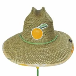Hemlock Hat Co Squeeze Straw Lifeguard Hat