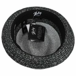 Bailey Rokit Toyo Straw Braid Trilby Fedora Hat -Brixton Hats Shop 404349