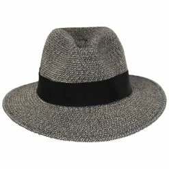 Bailey Mullan Toyo Straw Blend Safari Fedora Hat