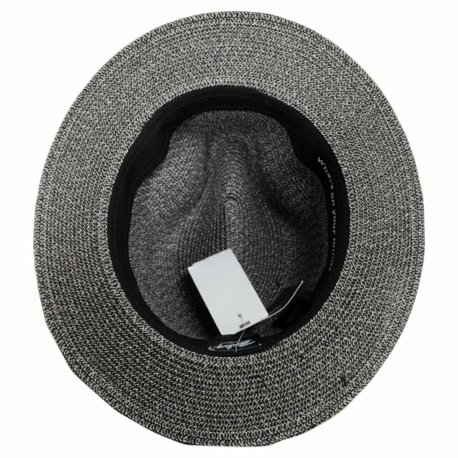 Bailey Mullan Toyo Straw Blend Safari Fedora Hat 5 Bailey Mullan Toyo Straw Blend Safari Fedora Hat - Image 3