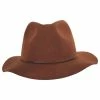 Brixton Hats Wesley Wool Felt Floppy Fedora Hat - Caramel -Brixton Hats Shop 407891