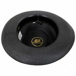 Stetson Stratoliner Milan Straw Fedora Hat -Brixton Hats Shop 409136