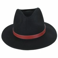 Brixton Hats Messer Wool Felt Fedora Hat