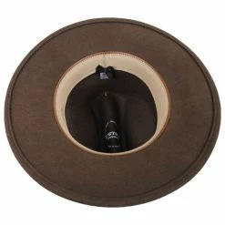 Stetson Mitchum Crushable Wool Felt Western Hat -Brixton Hats Shop 410304