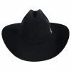 RESISTOL George Strait Collection City Limits 6X Fur Felt Western Hat - Black 1 RESISTOL George Strait Collection City Limits 6X Fur Felt Western Hat - Black -Brixton Hats Shop 410411