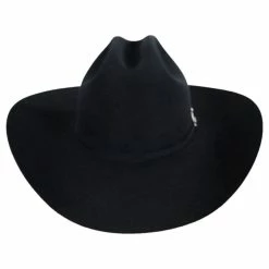 RESISTOL George Strait Collection City Limits 6X Fur Felt Western Hat - Black