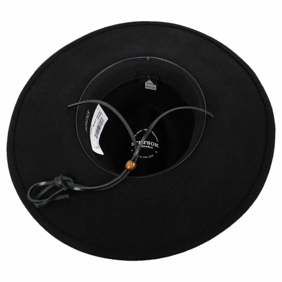 Stetson Holden Crushable Wool Felt Aussie Hat 5 Stetson Holden Crushable Wool Felt Aussie Hat - Image 3