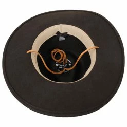 Stetson Wildwood Crushable Wool Felt Outback Hat -Brixton Hats Shop 411473