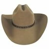 RESISTOL Ocho Rios 6X Fur Felt Cattleman Western Hat -Brixton Hats Shop 411846