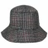Scala Morelia Plaid Wool Blend Bucket Hat -Brixton Hats Shop 414086