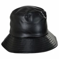 Scala Roderick Vegan Leather Bucket Hat