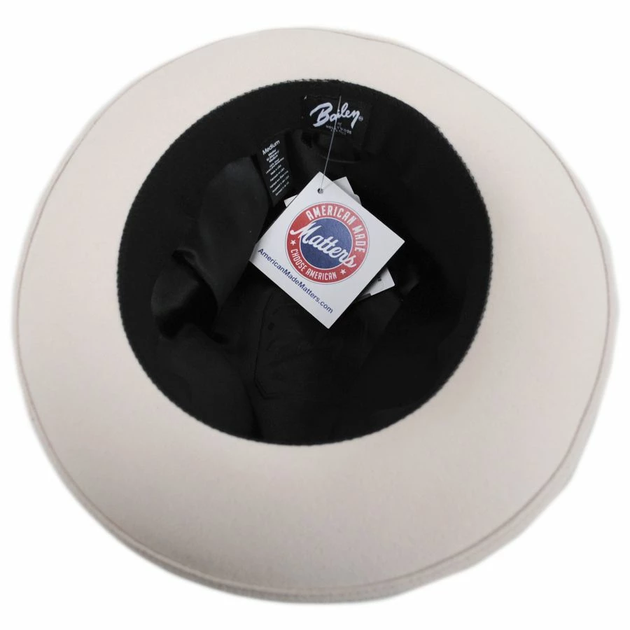 Bailey Ernest Elite Velour Wool Felt Fedora Hat 5 Bailey Ernest Elite Velour Wool Felt Fedora Hat - Image 3