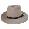 Bailey Colby Elite Superfine Velour Wool Felt Fedora Hat -Brixton Hats Shop 414690