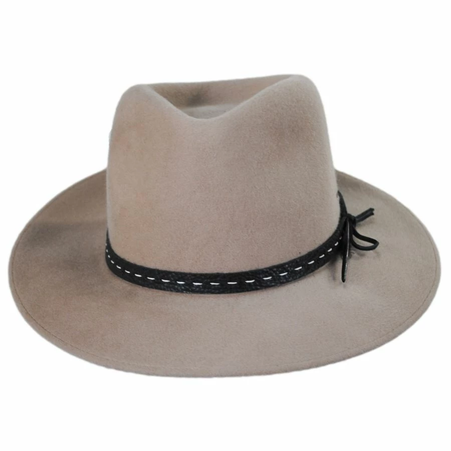 Bailey Colby Elite Superfine Velour Wool Felt Fedora Hat 3 Bailey Colby Elite Superfine Velour Wool Felt Fedora Hat