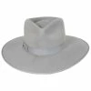 Lack Of Color Wool Felt Rancher Fedora Hat - Gray 1 Lack Of Color Wool Felt Rancher Fedora Hat - Gray -Brixton Hats Shop 415700