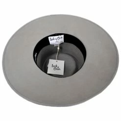 Lack Of Color Wool Felt Rancher Fedora Hat - Gray 7 Lack Of Color Wool Felt Rancher Fedora Hat - Gray -Brixton Hats Shop 415706
