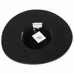 Lack Of Color Wool Felt Rancher Fedora Hat - Black 7 Lack Of Color Wool Felt Rancher Fedora Hat - Black -Brixton Hats Shop 415826