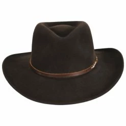 Bailey Calaway Crushable LiteFelt Wool Outback Hat