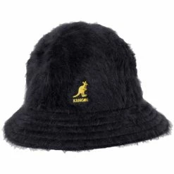 Kangol Furgora Casual Bucket Hat - Black/Gold