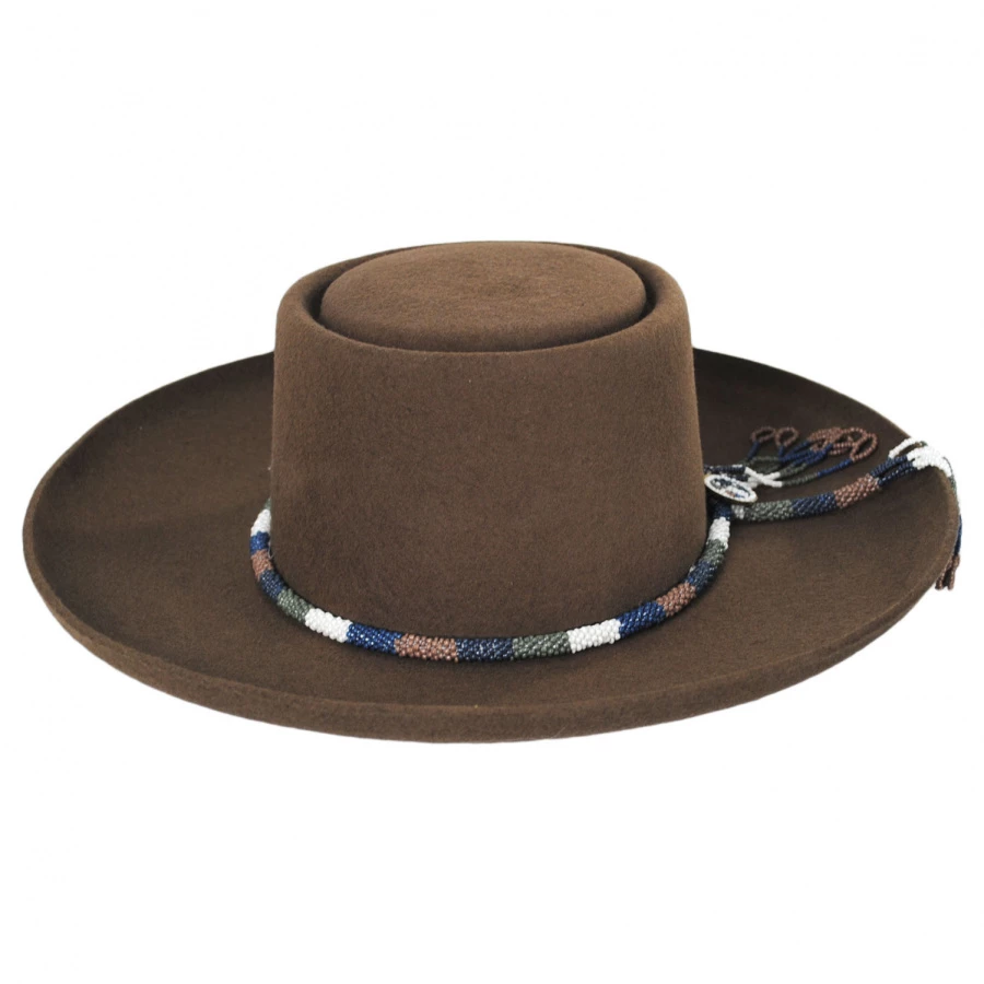 Stetson Tellus Wool Felt Gambler Hat 3 Stetson Tellus Wool Felt Gambler Hat
