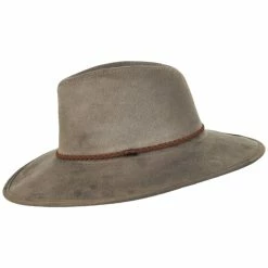 Toucan Collection Vegan Suede Safari Fedora Hat 7 Toucan Collection Vegan Suede Safari Fedora Hat -Brixton Hats Shop 419067