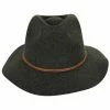 Brixton Hats Wesley Wool Felt Floppy Fedora Hat - Moss -Brixton Hats Shop 419633