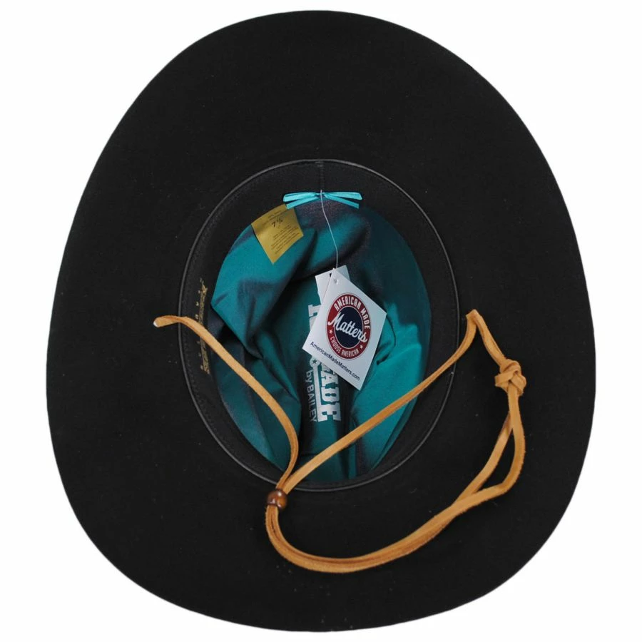 RENEGADE Hickstead Wool Felt Western Hat 5 RENEGADE Hickstead Wool Felt Western Hat - Image 3