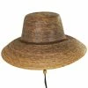 Scala Maddalena Palm Straw Bucket Hat 1 Scala Maddalena Palm Straw Bucket Hat -Brixton Hats Shop 422249