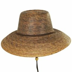 Scala Maddalena Palm Straw Bucket Hat