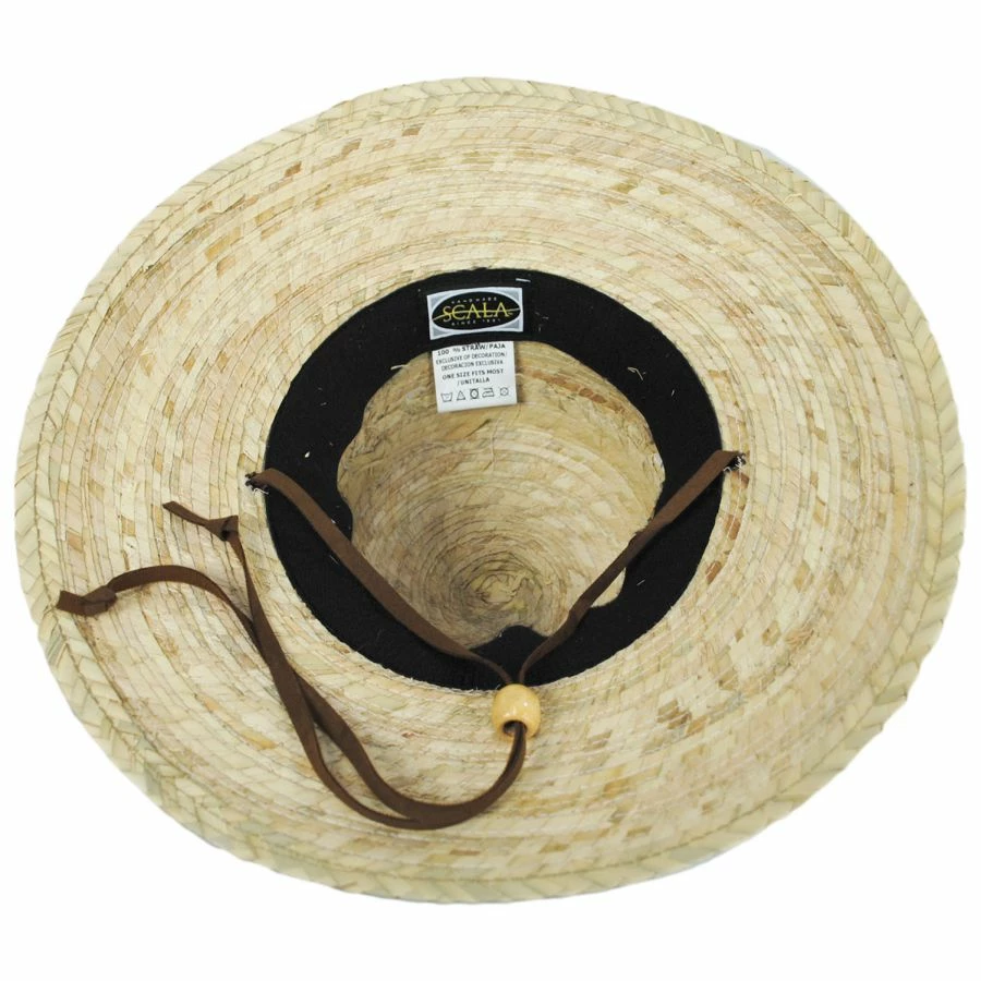 Scala Synnove Palm Straw Sun Hat 5 Scala Synnove Palm Straw Sun Hat - Image 3