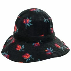 Brixton Hats Dylan Bucket Hat - Floral Polar Fleece