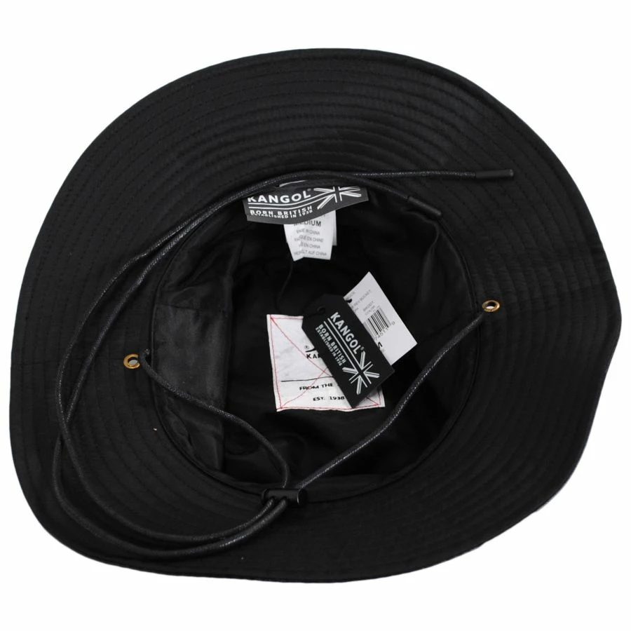 Kangol Reversible Faux Leather Bucket Hat 5 Kangol Reversible Faux Leather Bucket Hat - Image 3