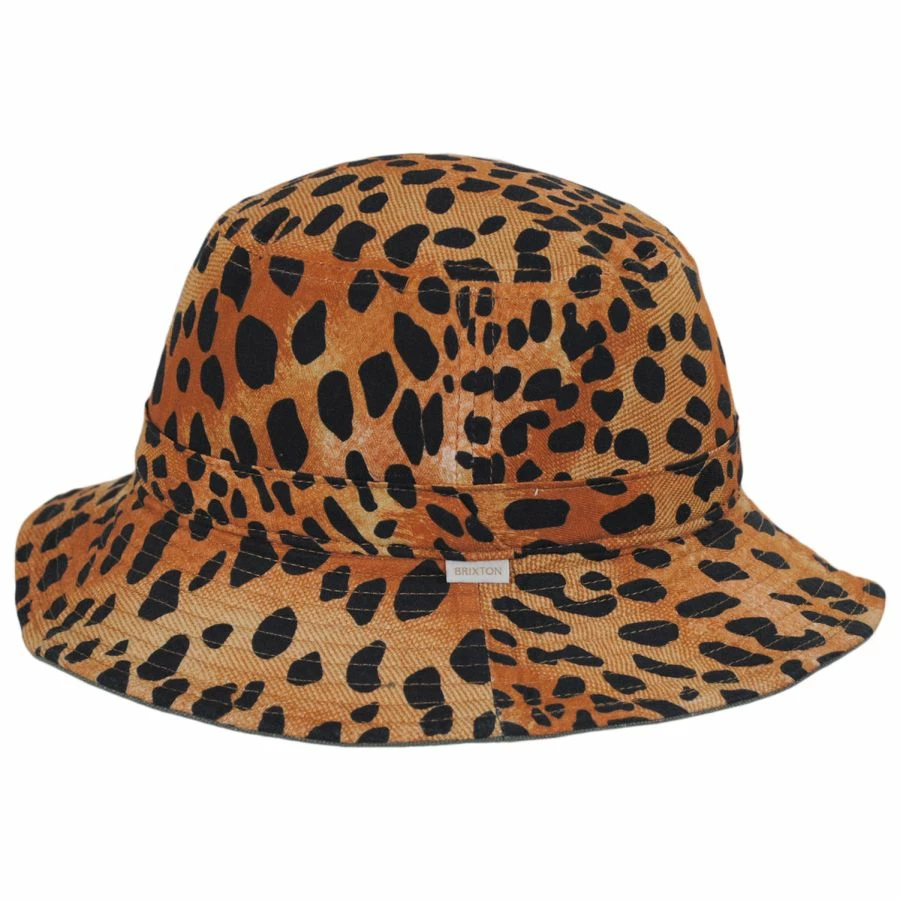 Brixton Hats Petra Reversible Cotton Bucket Hat 3 Brixton Hats Petra Reversible Cotton Bucket Hat