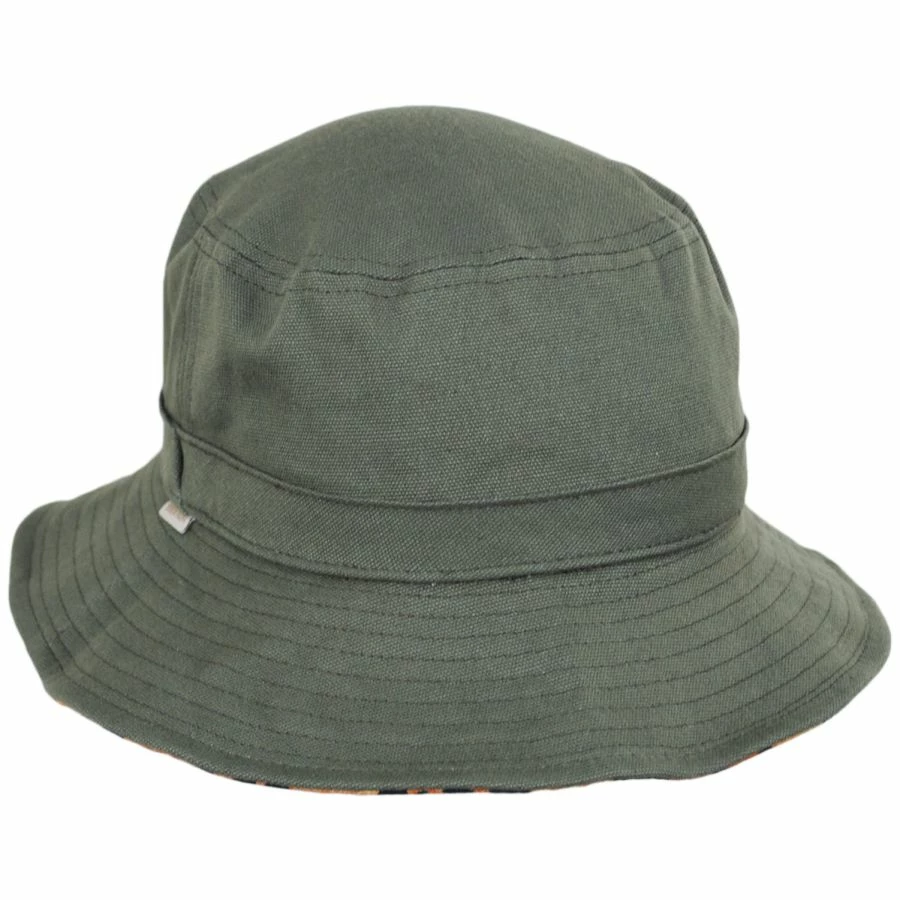 Brixton Hats Petra Reversible Cotton Bucket Hat 4 Brixton Hats Petra Reversible Cotton Bucket Hat - Image 2
