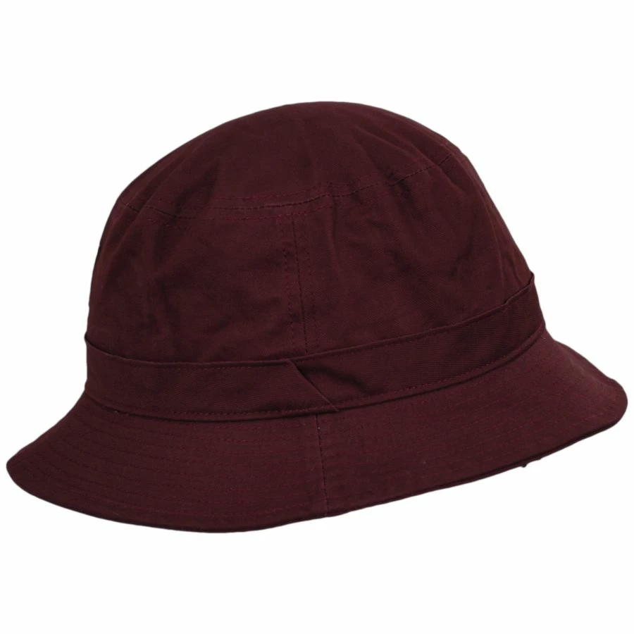 Brixton Hats Beta Cotton Packable Bucket Hat - Brick 4 Brixton Hats Beta Cotton Packable Bucket Hat - Brick - Image 2