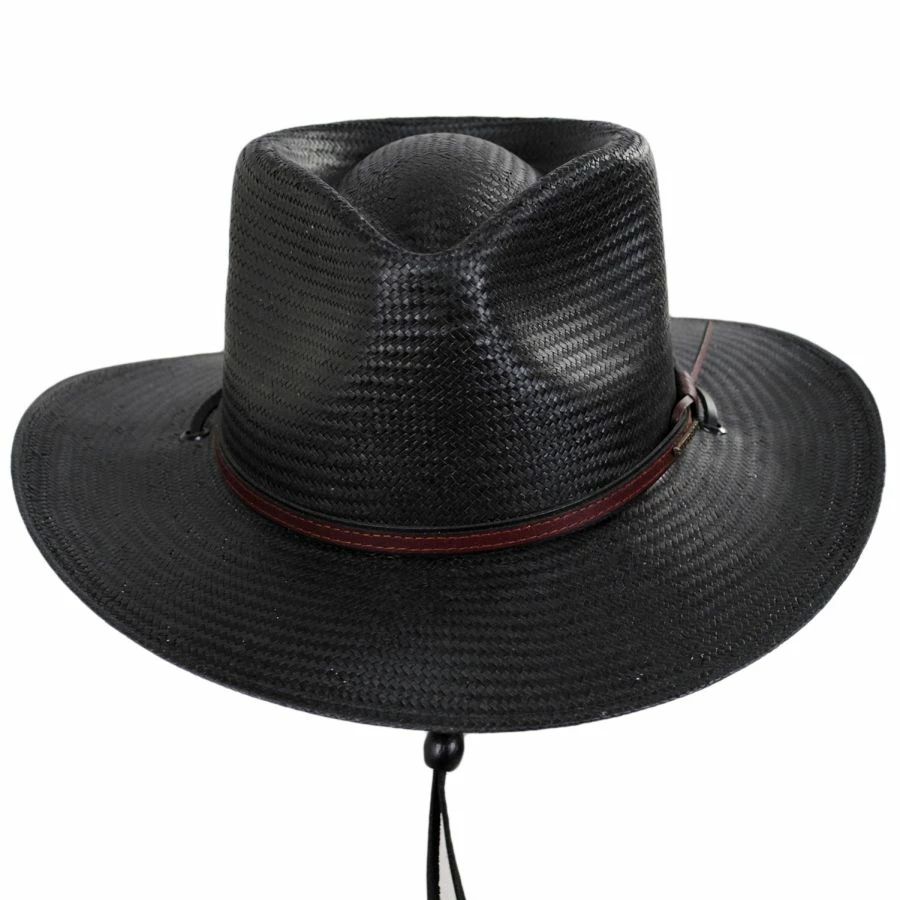 Stetson Belgrade Shantung Straw Outback Hat 3 Stetson Belgrade Shantung Straw Outback Hat
