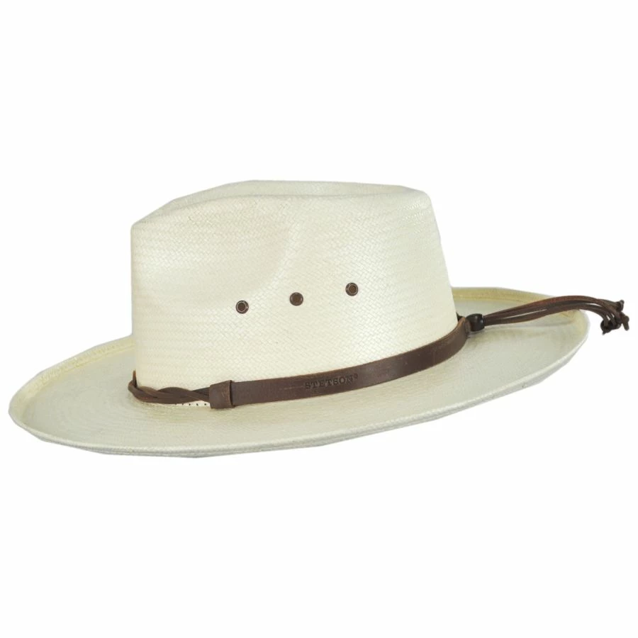 Stetson Helena Toyo Straw Outback Hat 4 Stetson Helena Toyo Straw Outback Hat - Image 2