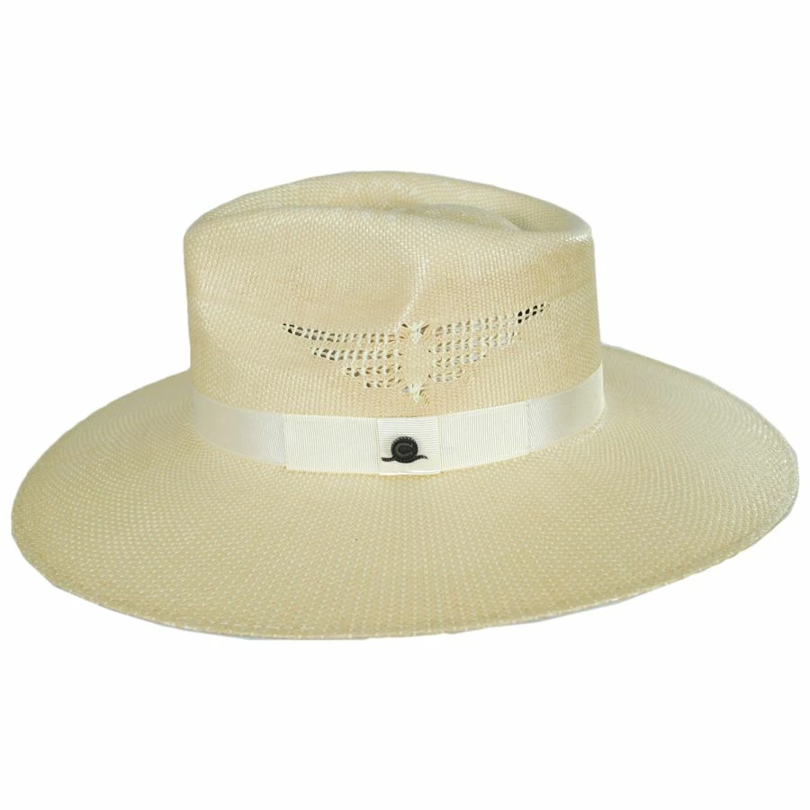 CHARLIE 1 HORSE Mexico Shore Toyo Straw Fedora Hat 4 CHARLIE 1 HORSE Mexico Shore Toyo Straw Fedora Hat - Image 2