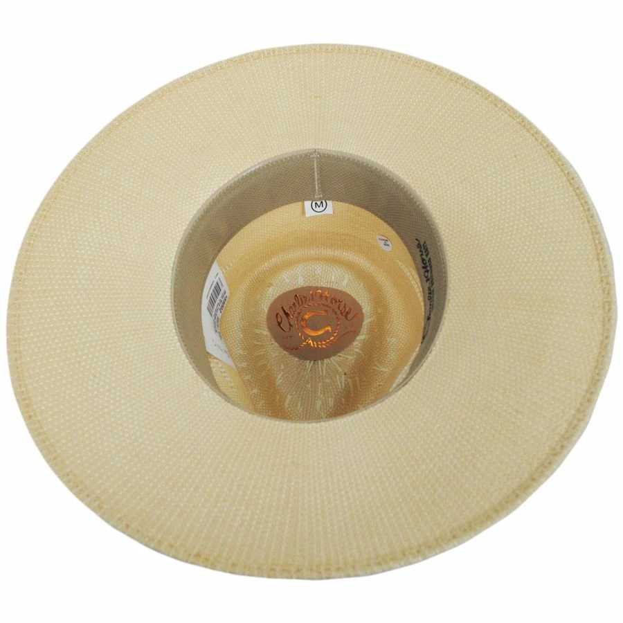 CHARLIE 1 HORSE Mexico Shore Toyo Straw Fedora Hat 5 CHARLIE 1 HORSE Mexico Shore Toyo Straw Fedora Hat - Image 3