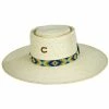 CHARLIE 1 HORSE Mamacita Palm Straw Gambler Hat